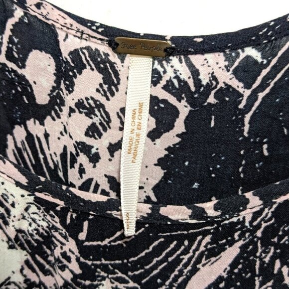 Free People | Abstract Print Skater Dress - Picture 4 of 7